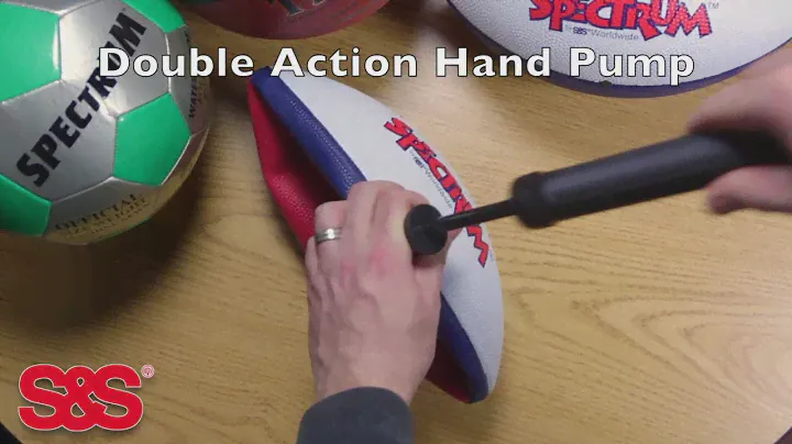 Double Action Hand Pump | Inflator for Sports Equipment & Resources
